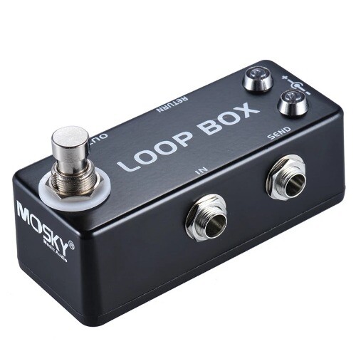 Loop Box Mini Guitar Effect Pedal True Bypass Looper Route Guitar Effect