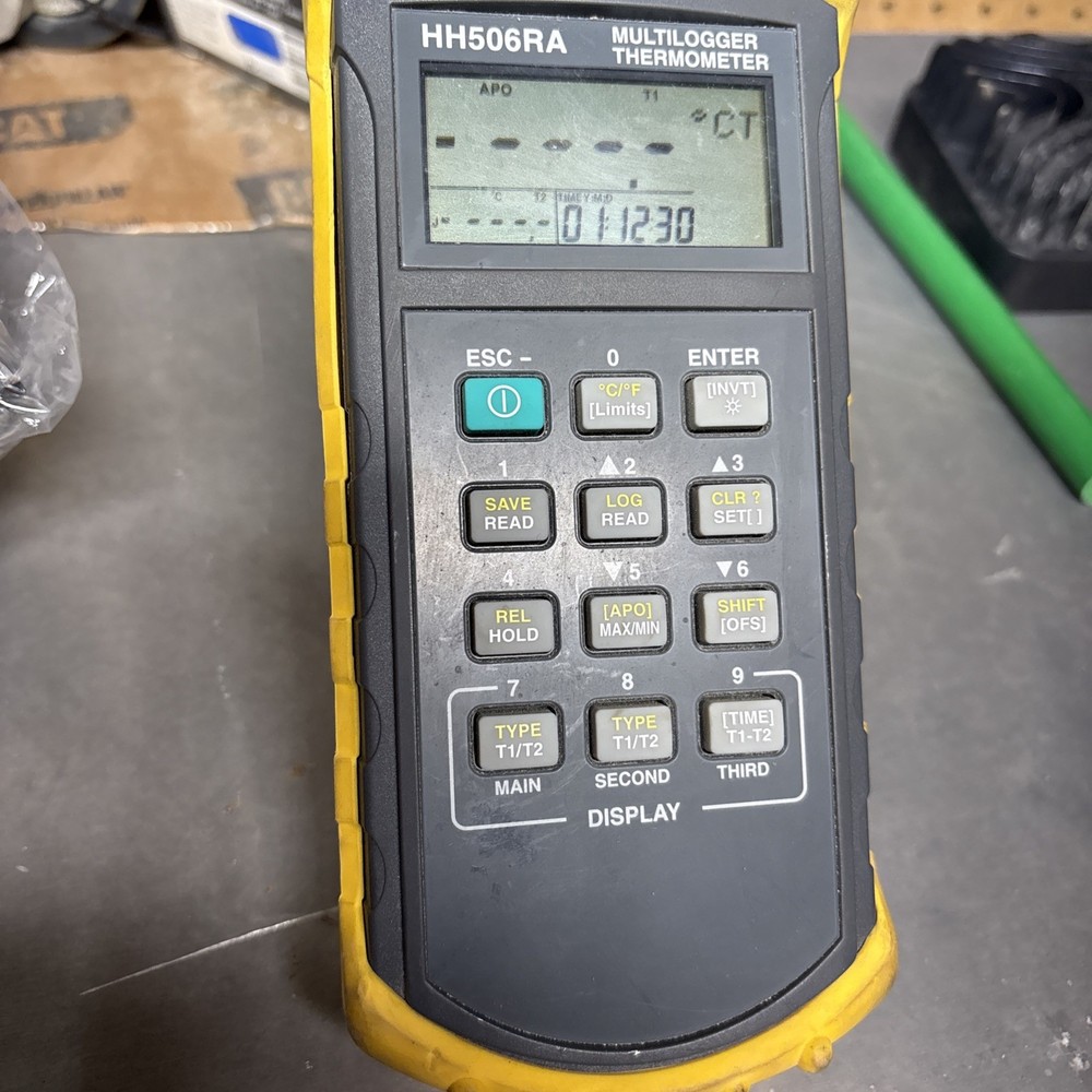 Omega HH506RA Multilogger Thermometer Handheld