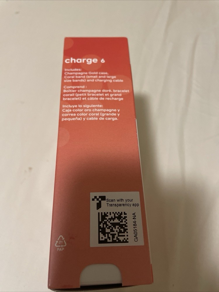 Fitbit Charge 6 Rose Gold