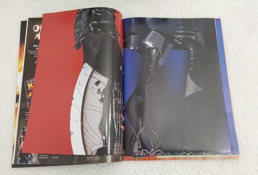 Kiss Official Farewell Poster Book Magazine Metal Edge 2000 16 Posters Rock