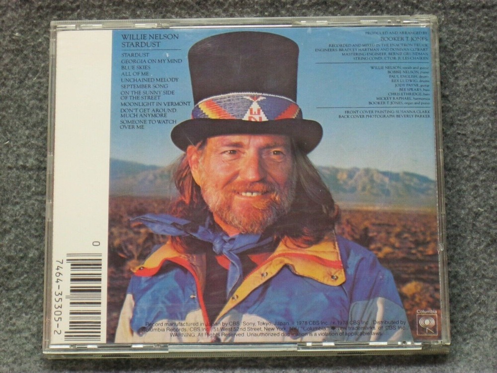Willie Nelson - STARDUST CD