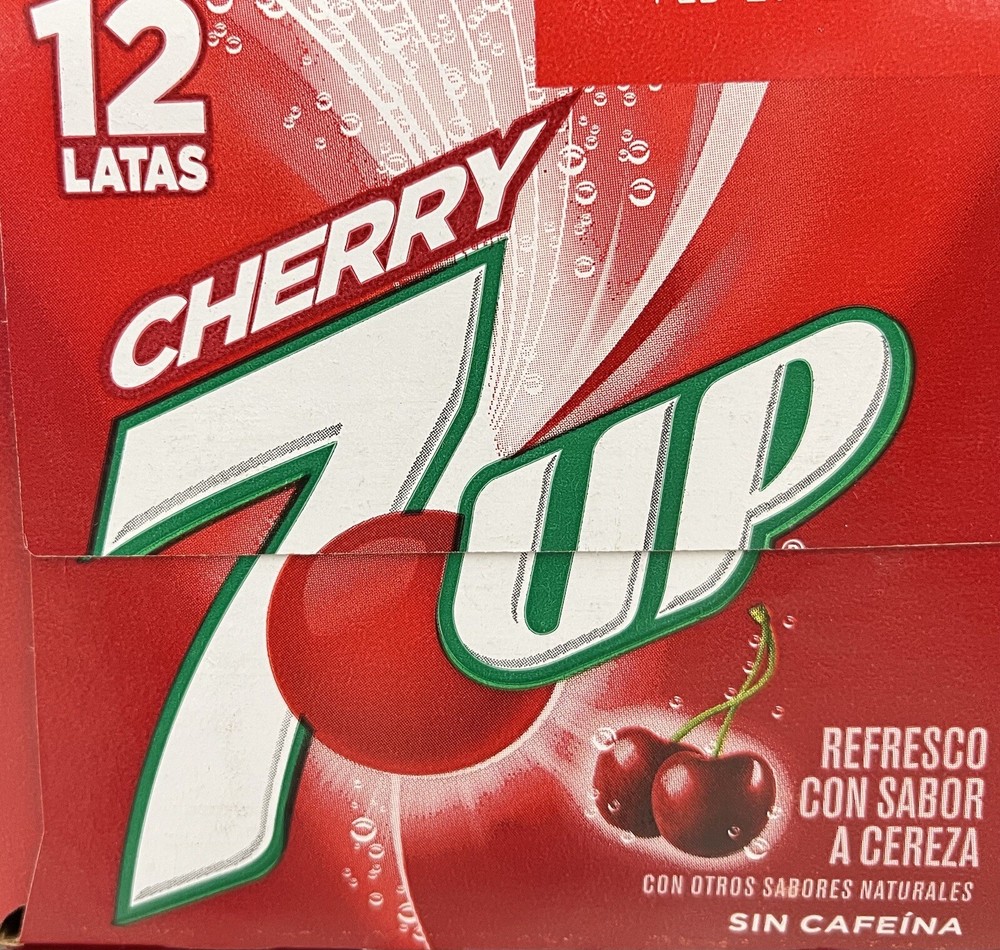 7 Up Cherry Flavored Soda 12 pack