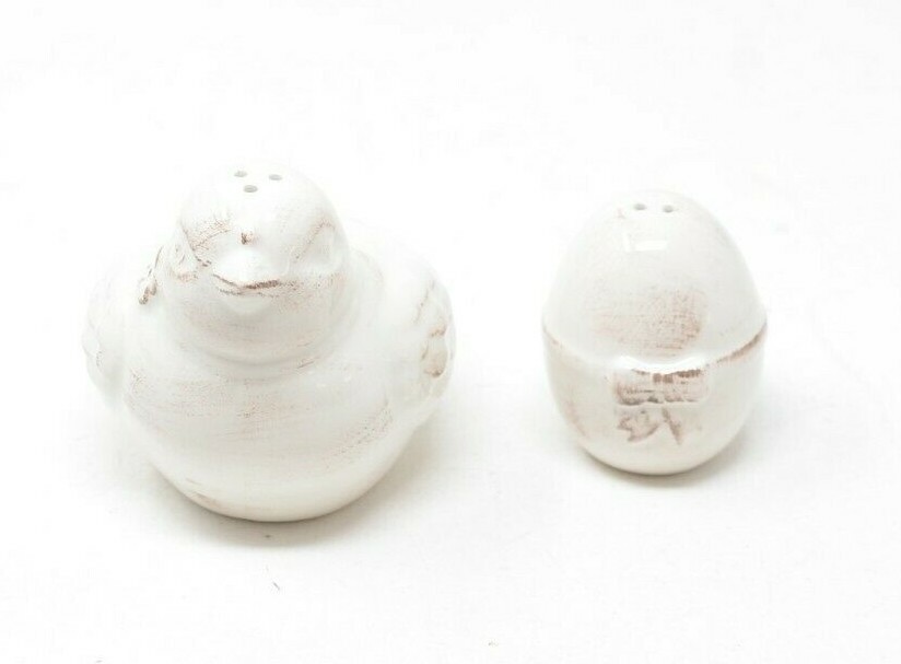 Ceramic Bird and Egg Salt and Pepper Shaker