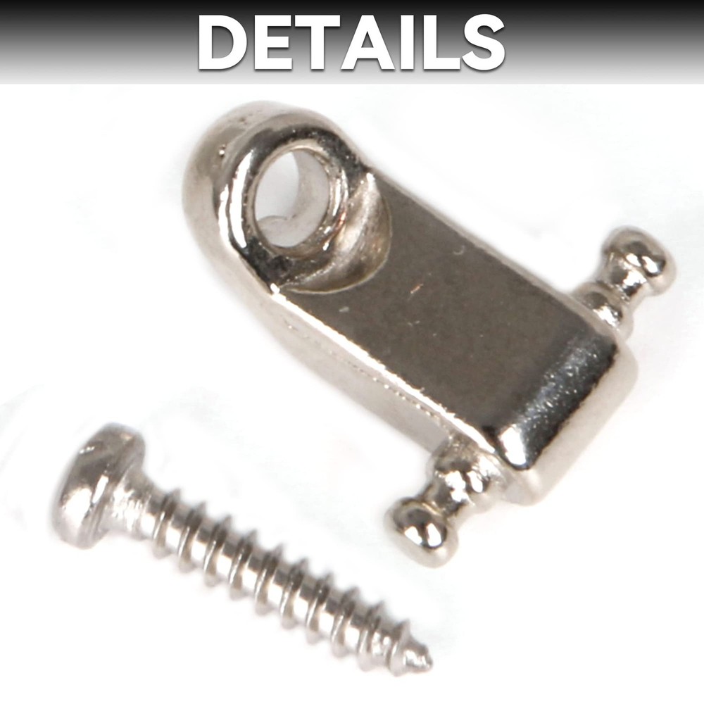 20pcs Sturdy Electric Guitar Roller String Retainers Trees Standard Roller