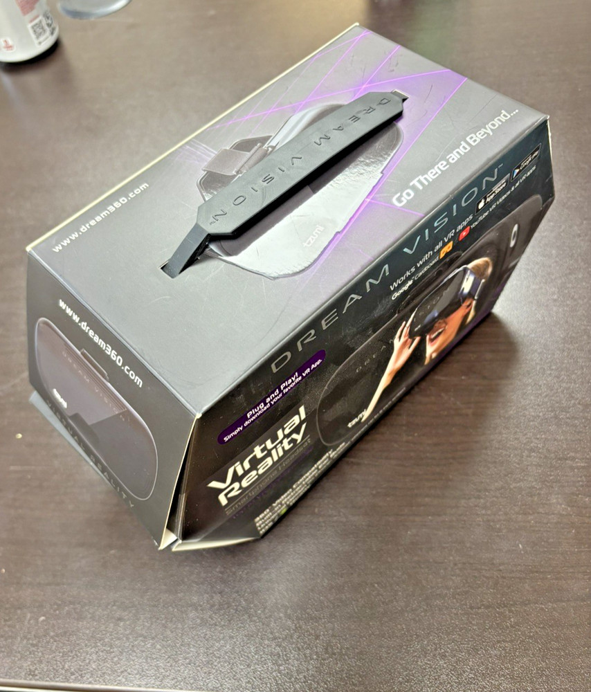 Tzumi Dream Vision Pro Virtual Reality Headset with Bluetooth - IOS Ready