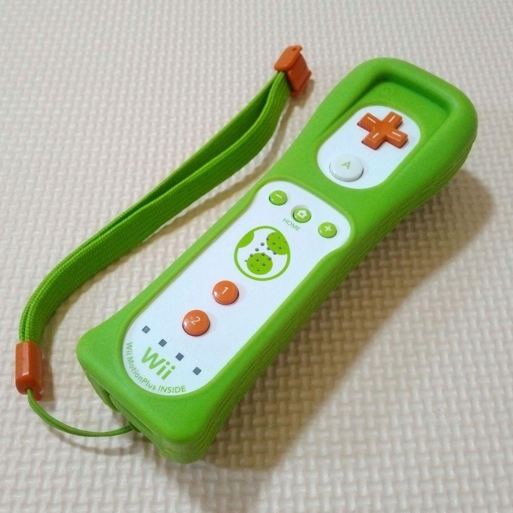 Wii Remote Motion Plus Yoshi Design NINTENDO Operation confirmed Used