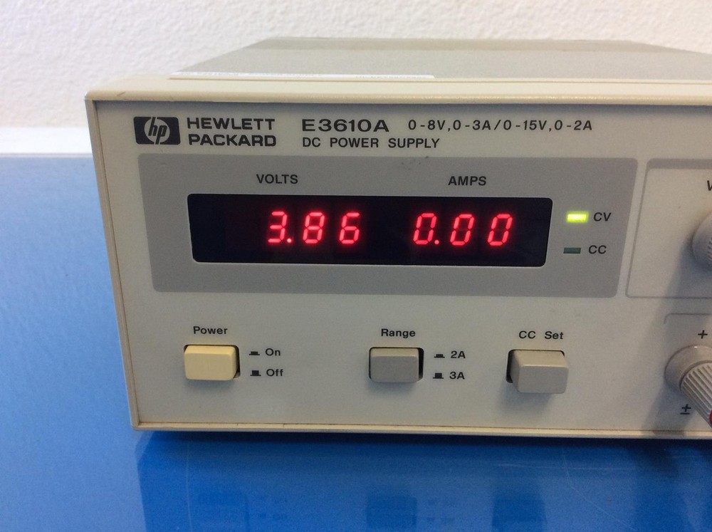 HP E3610A DC POWER SUPPLY