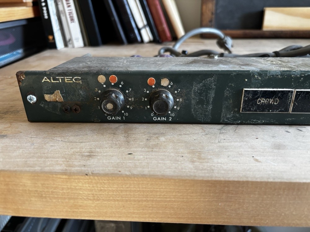 Altec 1589B Vintage Microphone Preamp