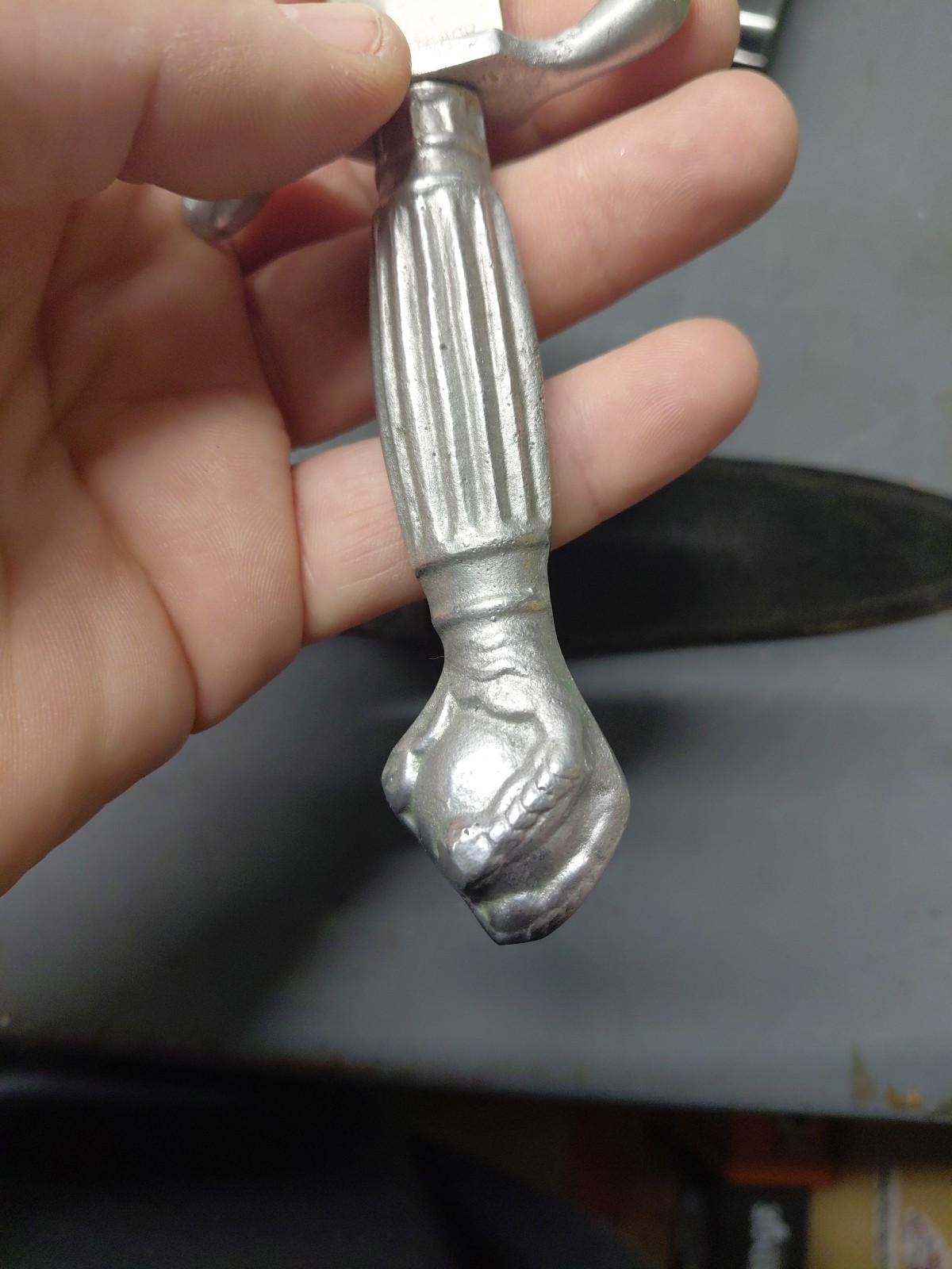 Vintage  Korium Dagger Knife Claw & Ball handle with sheath German Japan