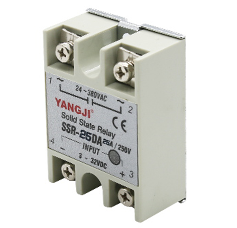 Single-phase DC controlled AC DC-AC solid state relay SSR-25DA