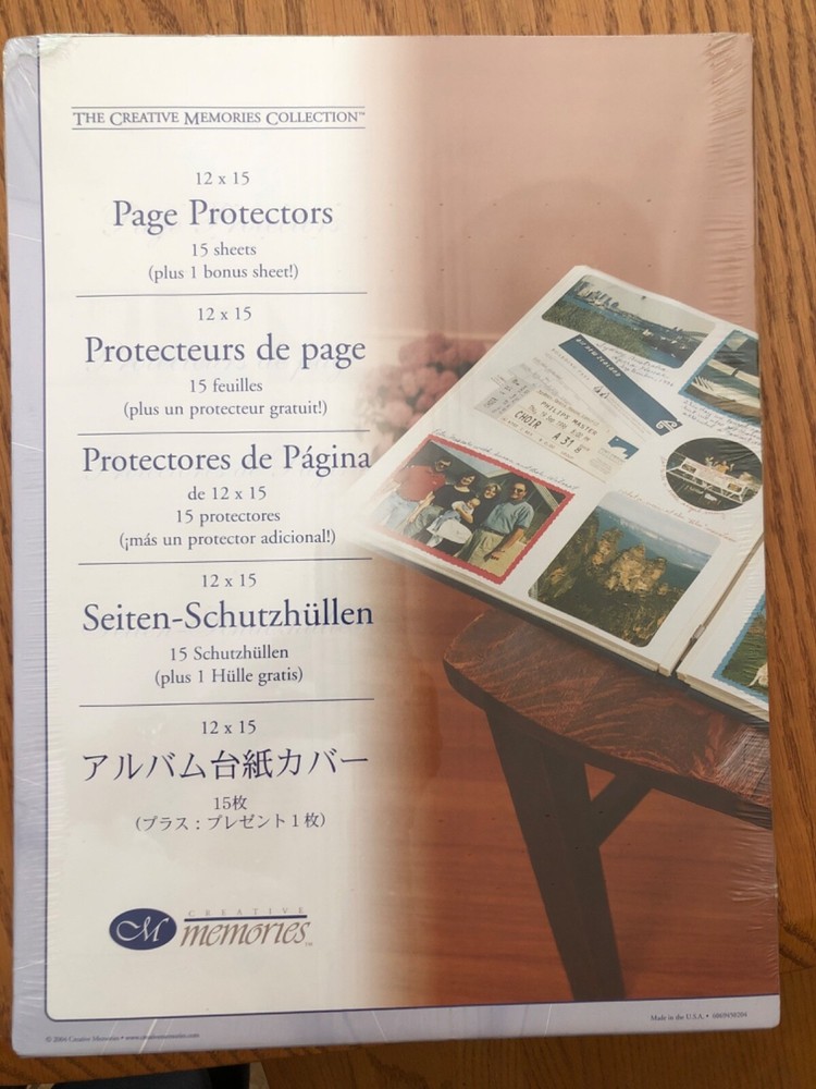 Creative Memories Protectors (16 sheets) 12x15