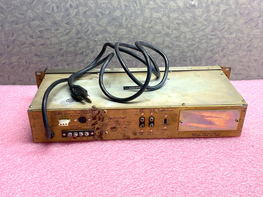 BOGEN ( LEAR SIEGLER ) TCC-200