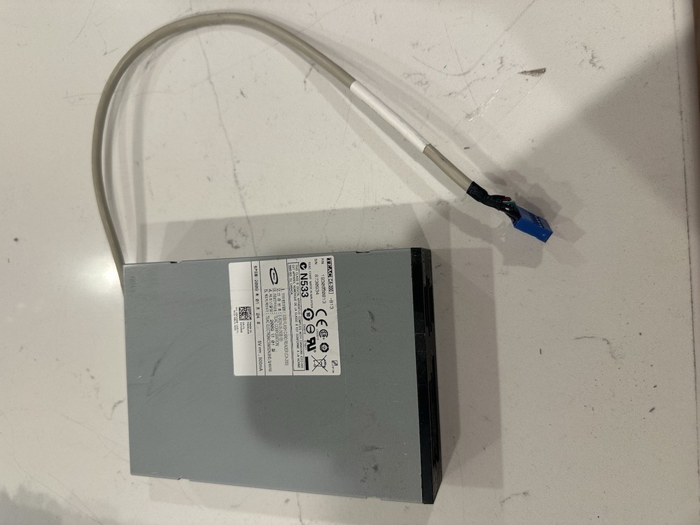 TEAC USB Card Reader SM xD CF SD MMC Multi Card Adapter 1930930B13 UNTESTED