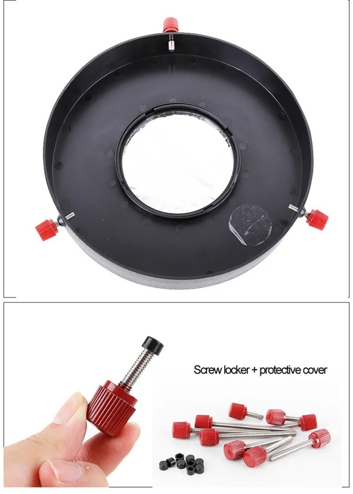 Adjustable 100-240mm Diameter Telescope Solar Filter Baader Filter 5.0 Density