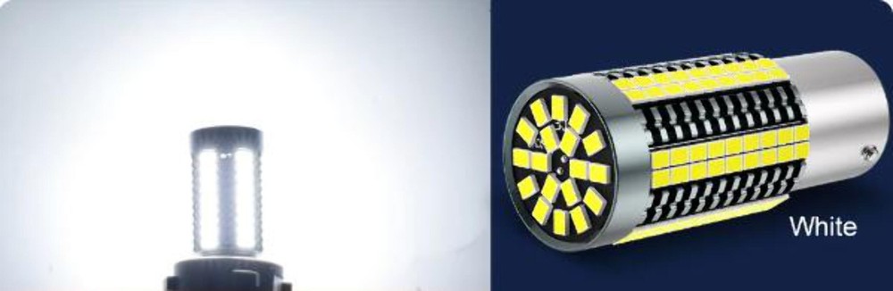 Replacement LED White Bulbs Pair - Federal Signal Code3 Lightbar Rotator