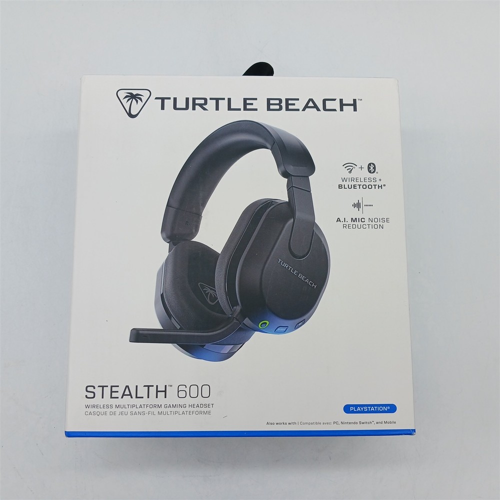 Turtle Beach Stealth 600 Wireless Multiplatform Amplified Gaming Headset – Black