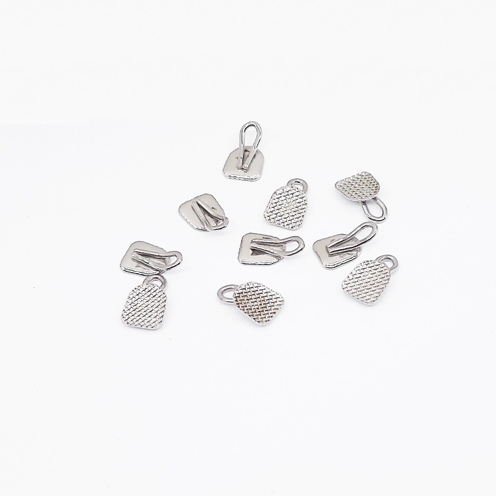 10 Pcs Dental Orthodontic bondable Traction Hook Rectangular Base/ Caplin Hooks