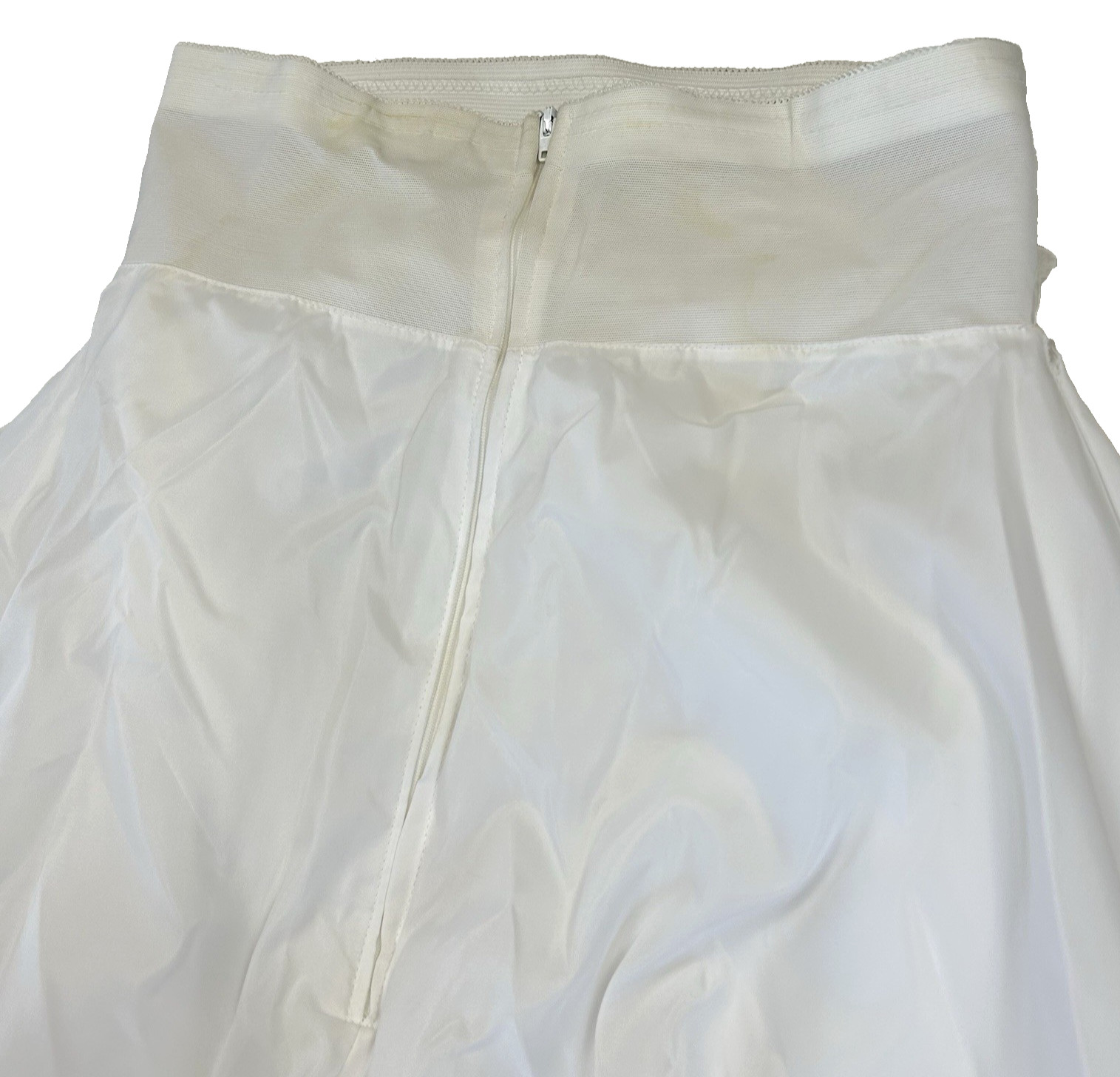 Lifetime of Loveliness Vintage 80s White Lace Long Sleeve Wedding Dress sz 10