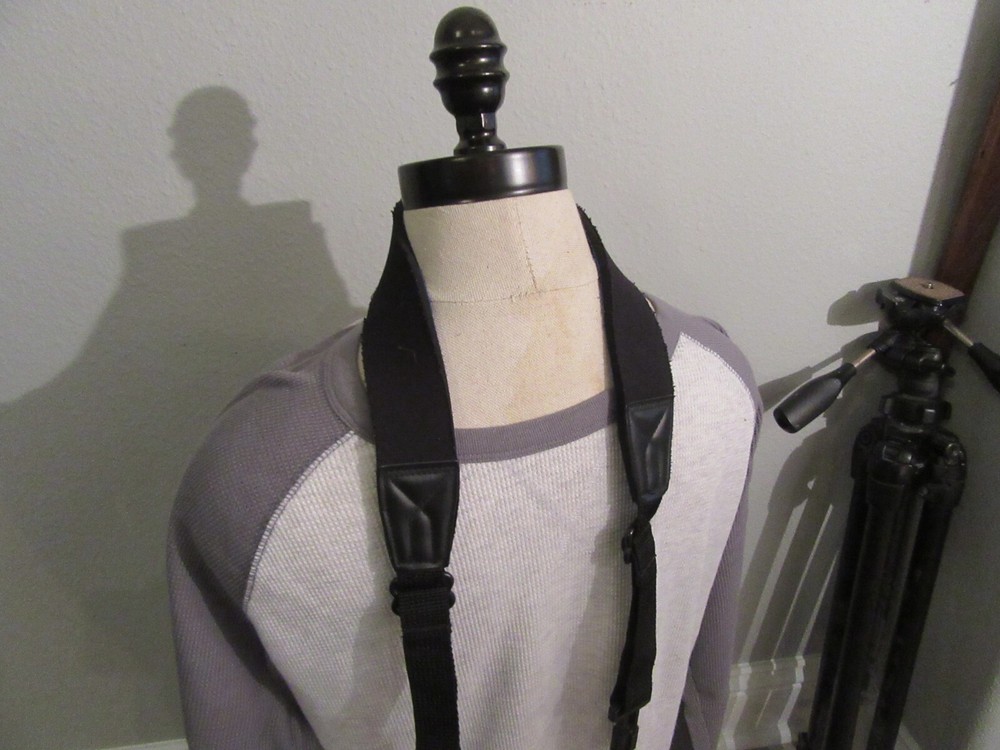 Nice Non-Hippie Camera Strap Looks Nice Good Stitching Etc.
