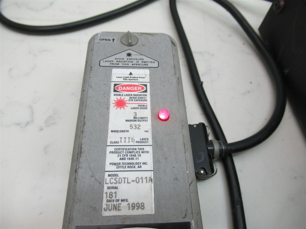 LC Laser Compact Diode Pumped Solid State Green Laser LCS-DTL-011A Unit w/ Keys