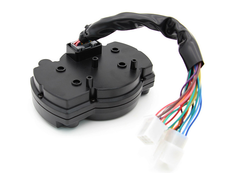 Motorcycle Speedometer Gauge Universal LCD Digit Tachometer Odometer 15000 RMP