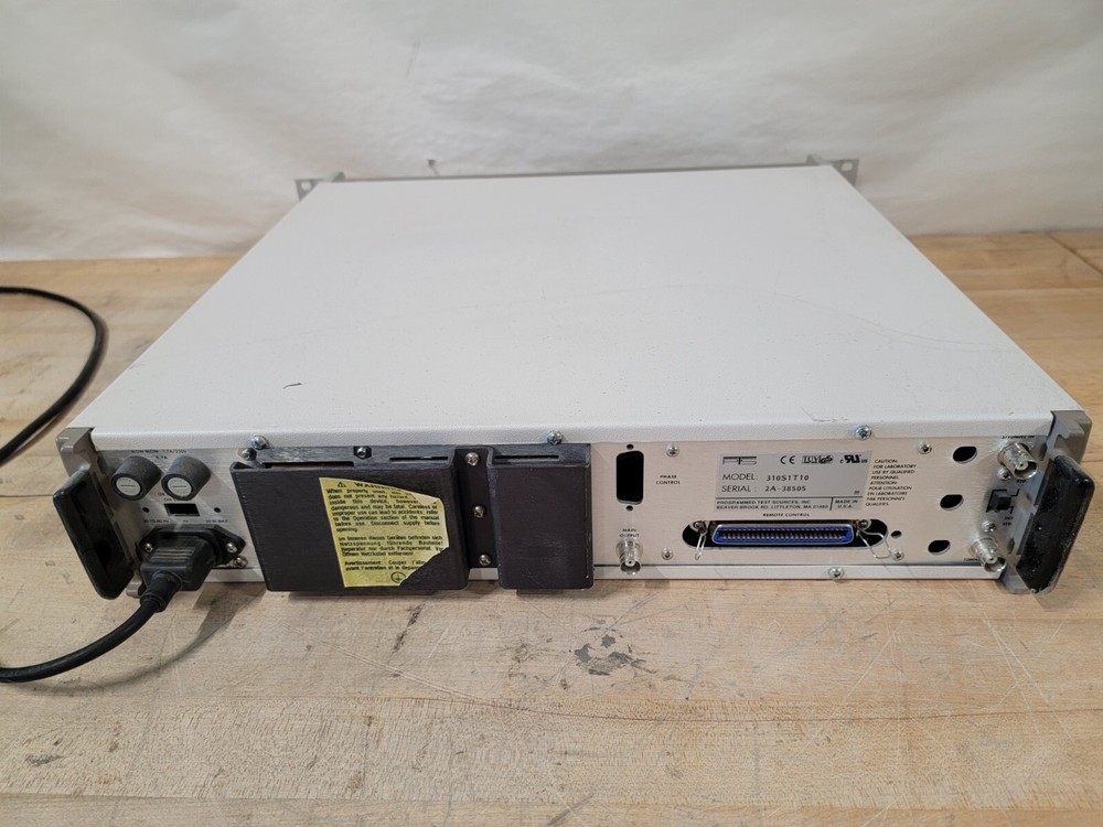 Programmed Test Sources PTS 310 FREQUENCY SYNTHESIZER 310S1T10 - Working