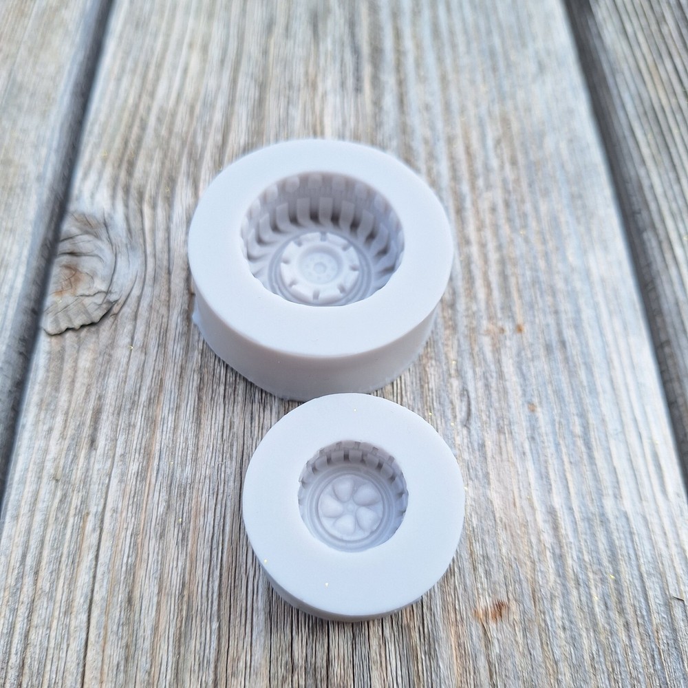 Wheels (Resin soap silicone mold)