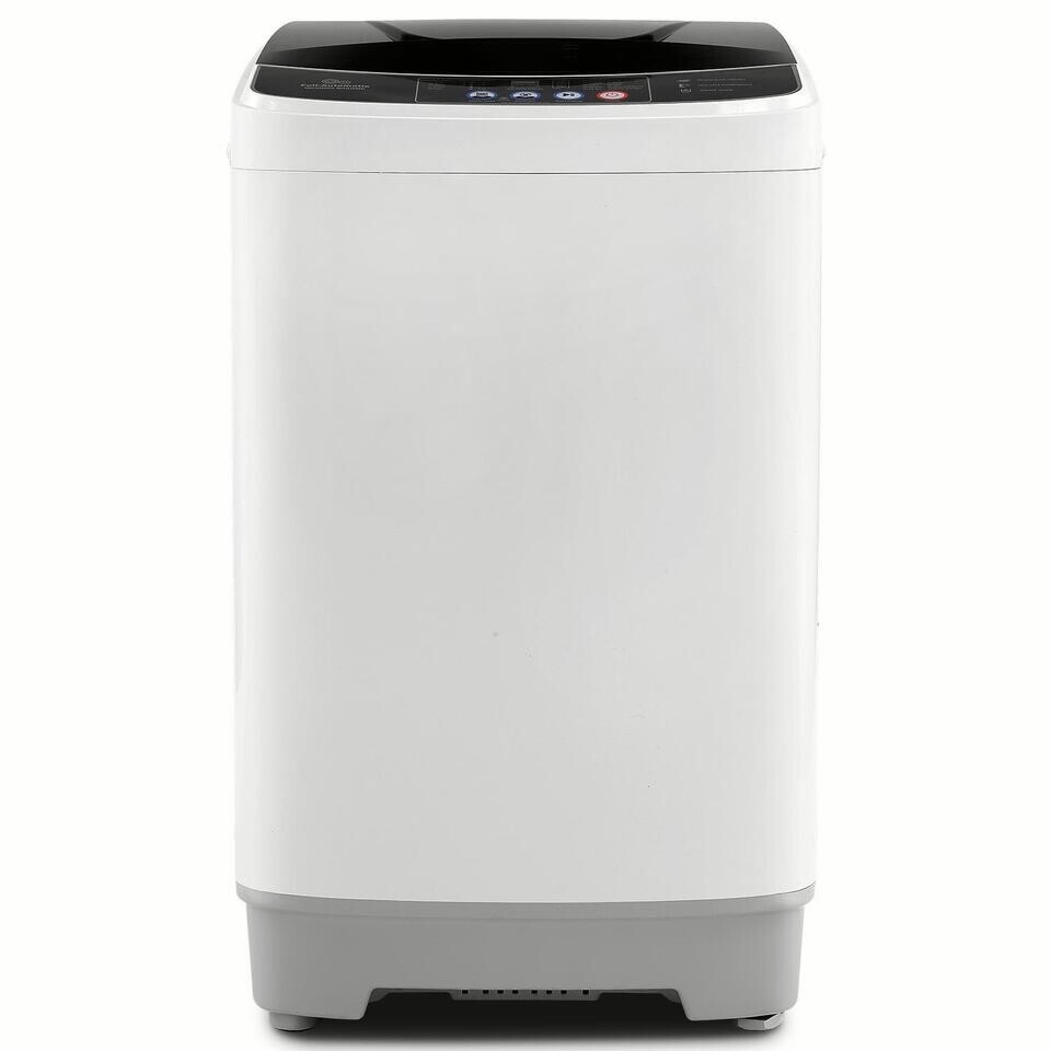Portable Full-automatic Washing Machine 15.6 lb Compact Washer Shock Absorption