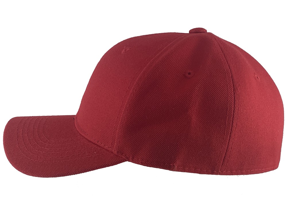 Blank Fitted Curved Cap Hat