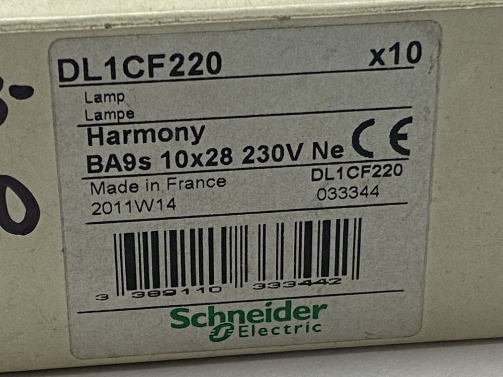 Schneider Electric DL1CF220 Panel Mount Indicator BOX 10