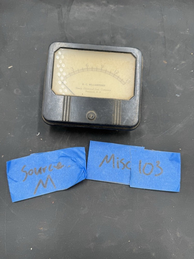 BEEDE ELECTRICAL CO. PANEL METER