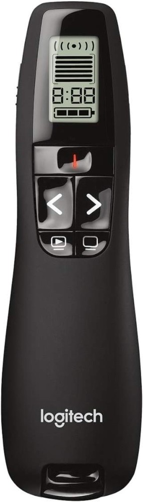 Logitech R800 Clicker Remote | Green Laser Pointer | Wireless Presentation Tool