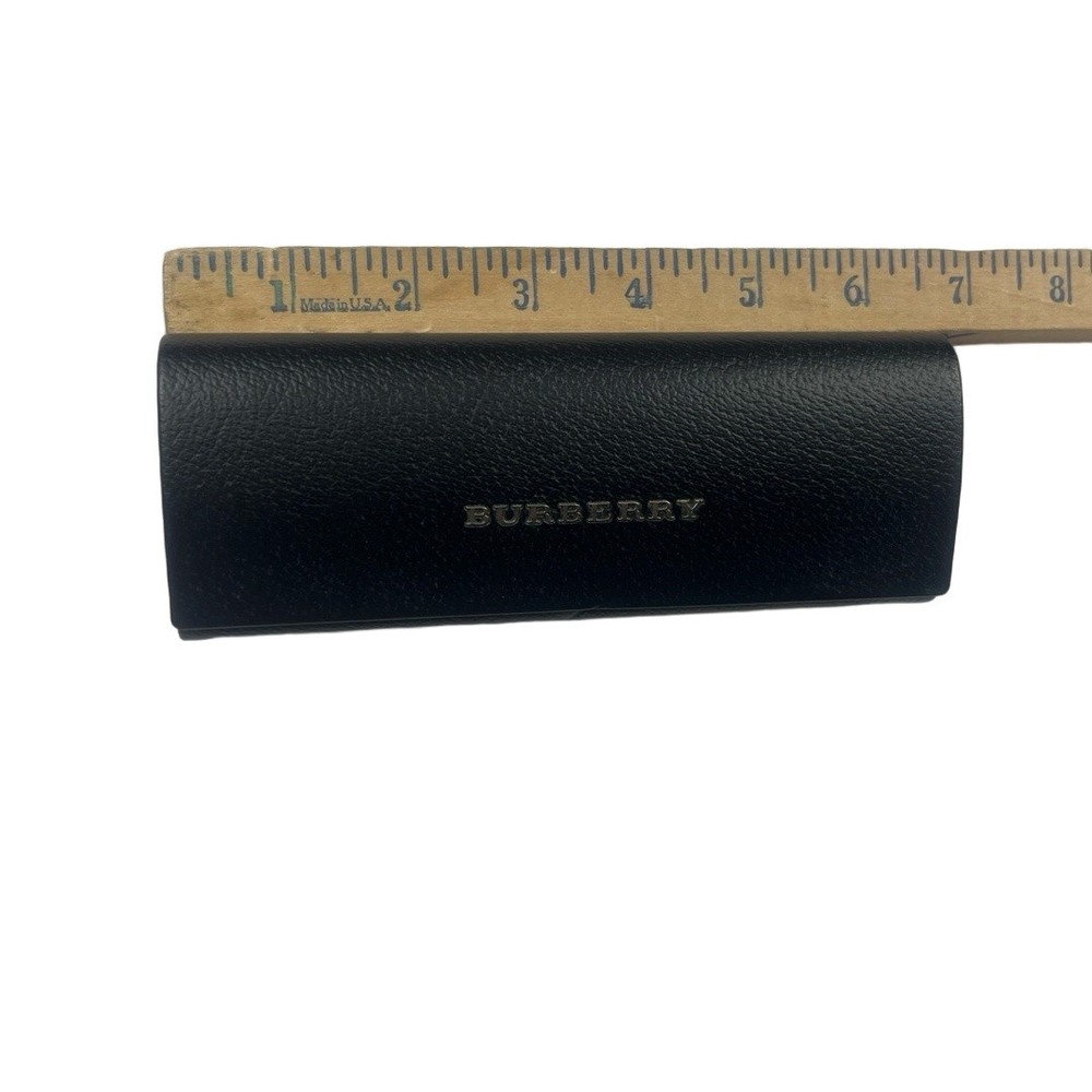 Burberry Eyewear Case Black Hard Protective Luxury Designer Accessory
