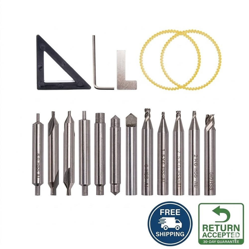 Key Cutting Machine Drill Bits Cutter Set for 368A 339C Vertical Key Machine Par