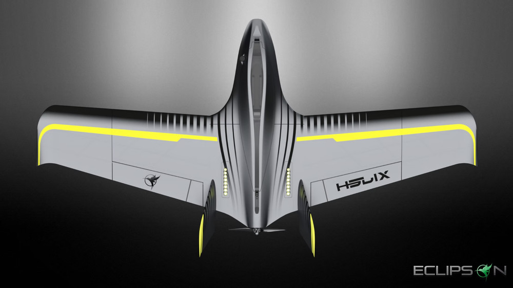 The Ravens Forge Eclipson HELIX 3D Printed PLA RC Airplane Kit