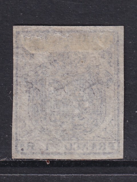 Spain 1854 MI 27 CANC VF / CAT VALUE $330