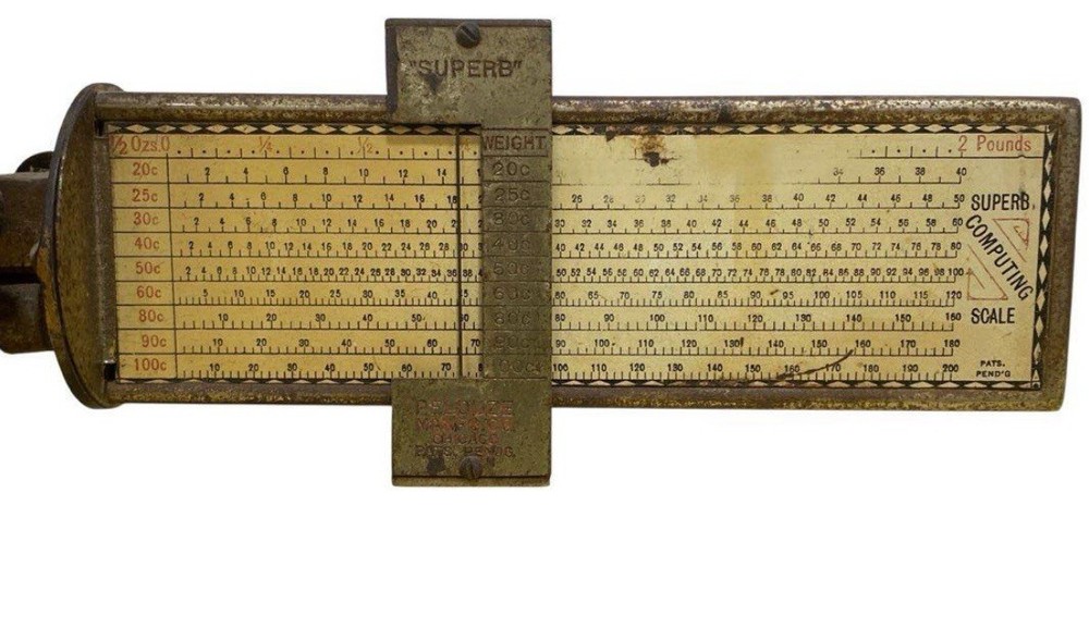 Vintage Superb Computing Scale Cast Iron Antique General- Candy Store Scale