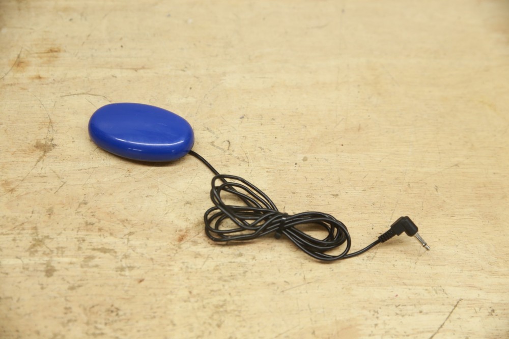 Stealth Products 2.75" Egg Switch Push Button for Power Wheelchairs - BLUE