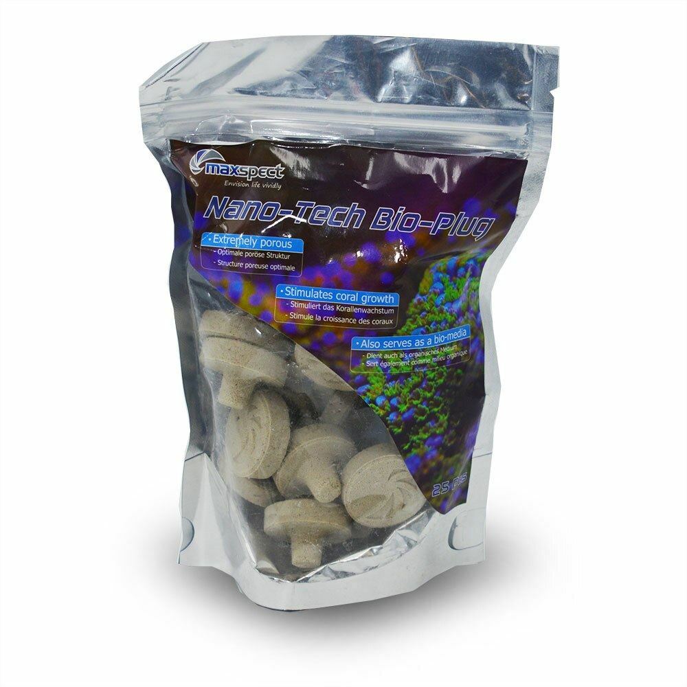 Nano-Tech Bio-Plug Frag Plugs (25 pk) - Maxspect