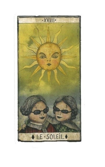 Marseille Tarot Deck by POLE KA - Multicolor Divination Card Game