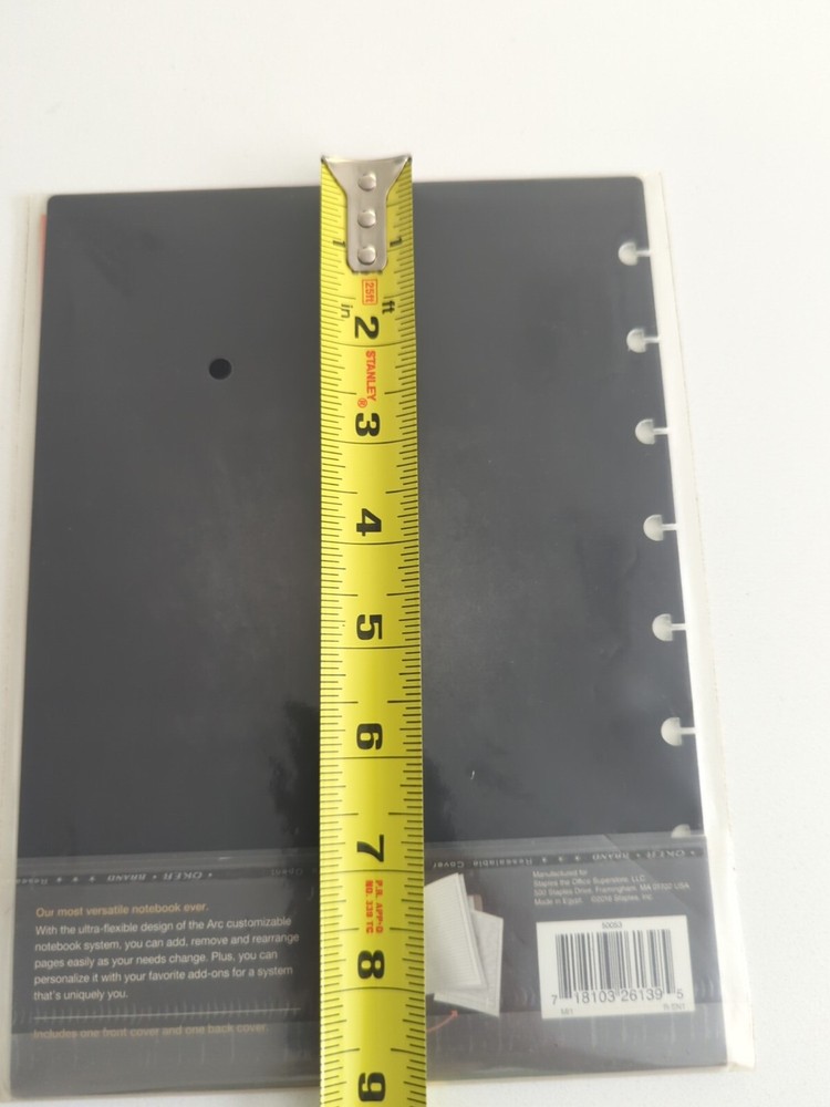 ARC Poly Cover Set 5005 Customizable Notebook System STOP DREAMING START Doing