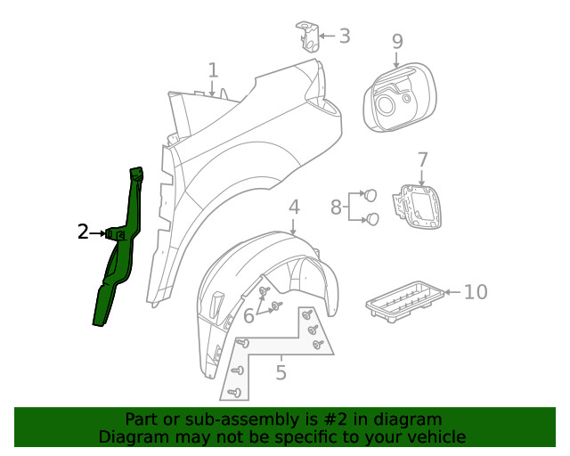 Genuine GM Lower Panel 22726533