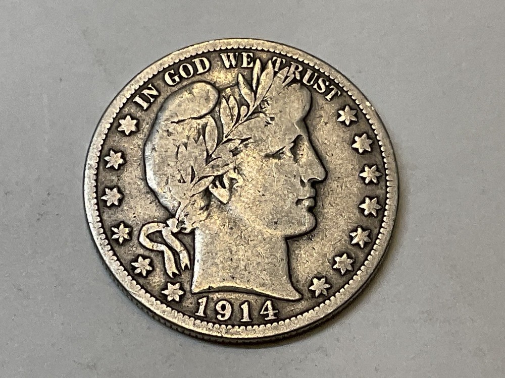 1914-S Barber Half