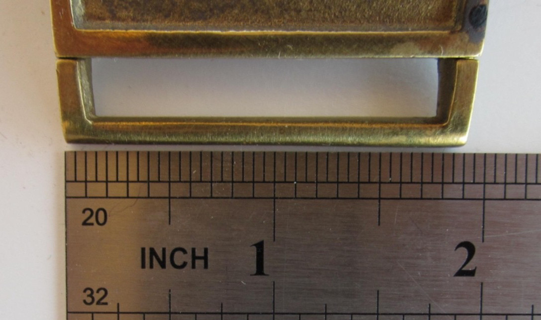 CIVIL WAR BELT PLATE VIRGINIA STATE CAVALRY - BENCH MARKED Reproduction