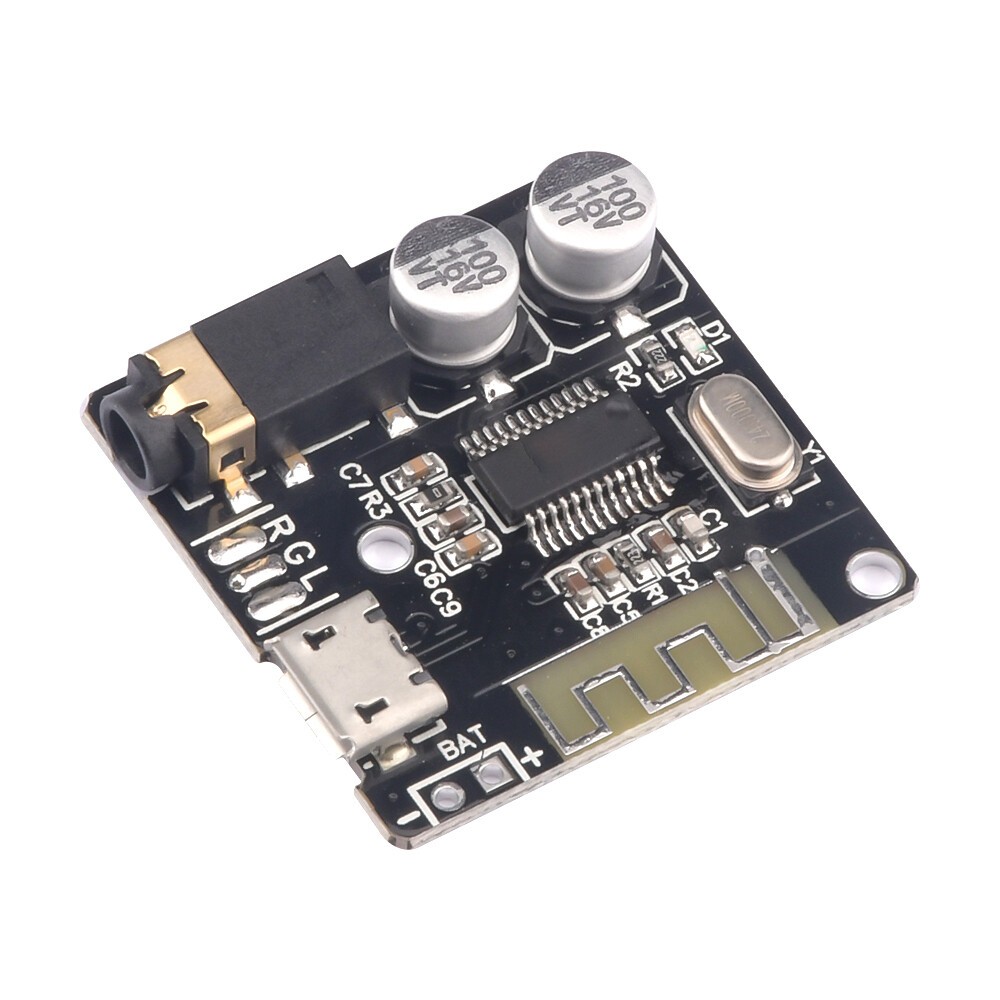 10PCS VHM-314 Bluetooth 5.0 Amplifier Board Audio Lossless MP3 Decoder Module