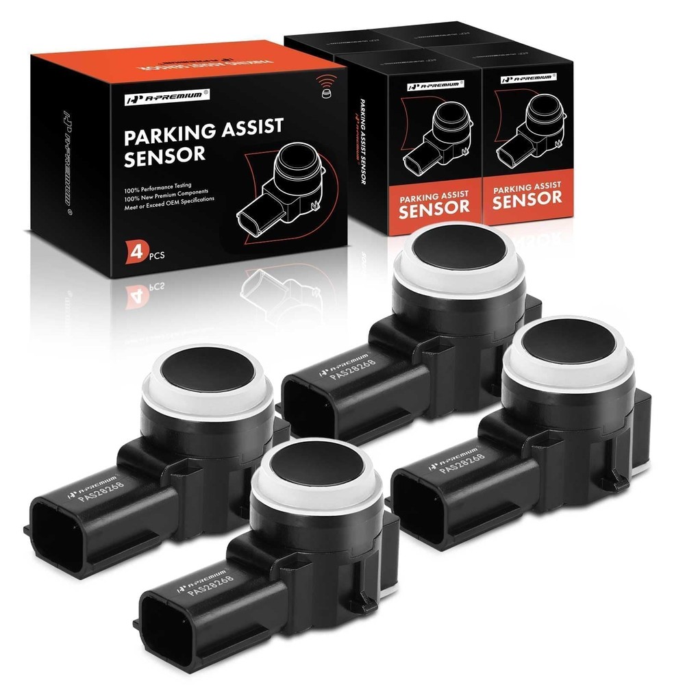 APremium 4PC Reverse Backup Parking Assist Sensor Compatible with Chevy, Cadi...