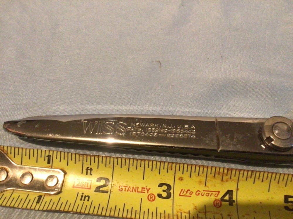 Vintage Wiss 9” Pinking Shears