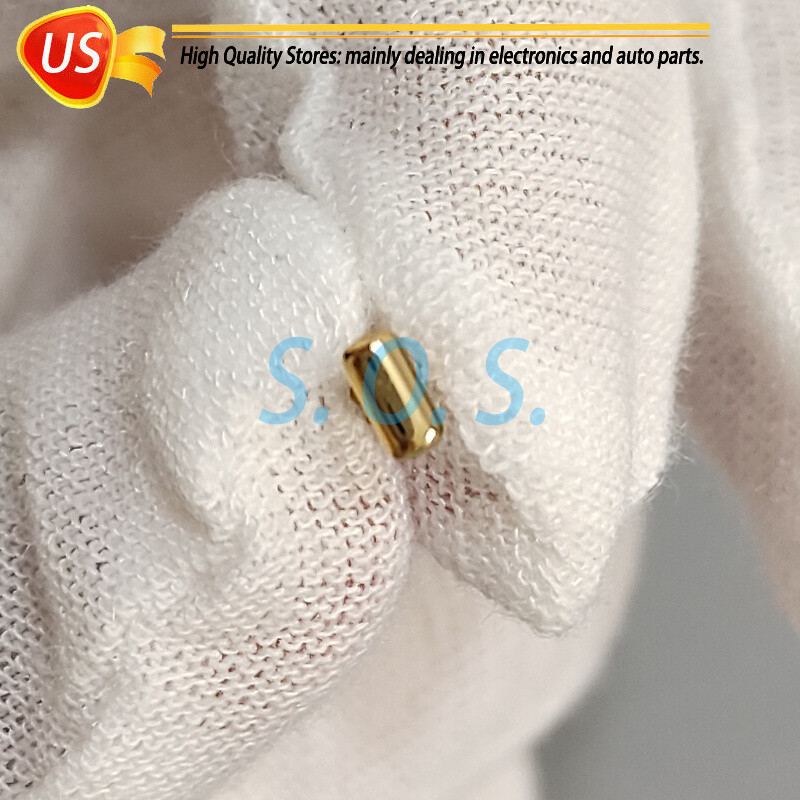 New Curved Rectangle Screw&Bolt Replacement For C ar tier Eyeglasses Frame Gold