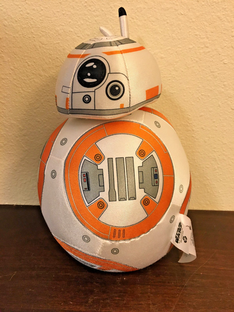 Star Wars bb-8 droid Plush Disney, 10" excellent