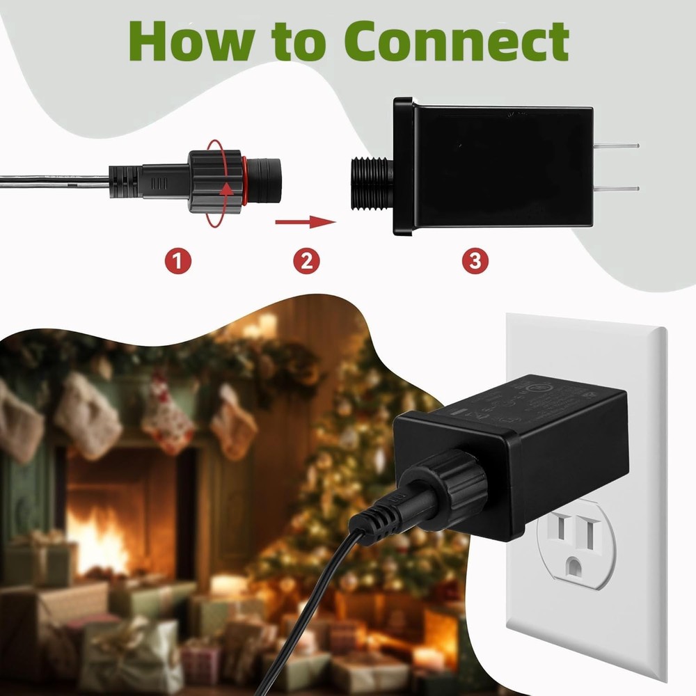 12V 2A LED Transformer Replacement Class 2 Power Supply Compatible with...